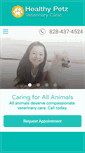 Mobile Screenshot of myhealthypetz.com
